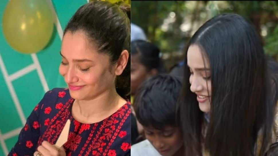 Ankita Lokhande rings in her birthday with orphans, says &#039;Giving love is an education in itself&#039;