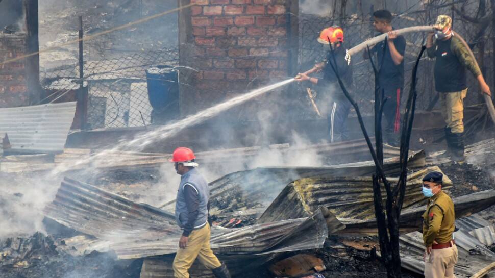 Assam: 20 LPG cylinders explode, 66 shanties destroyed in Guwahati