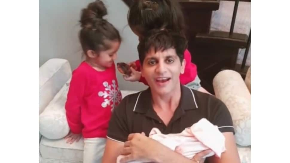 Karanvir Bohra, Teejay Sidhu blessed with third daughter, actor calls them his angels