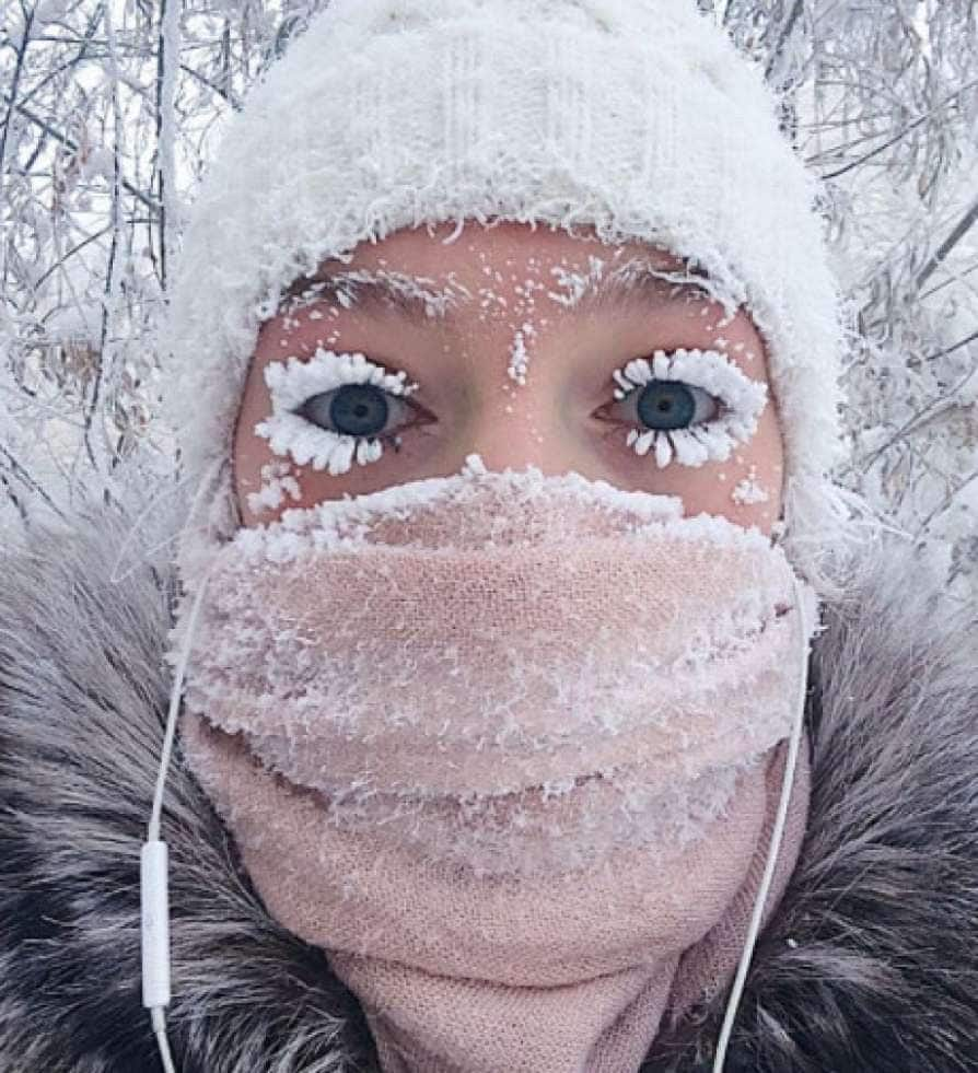 Russia's Oymyakon where temperature sinks to -88 F; see amazing images ...