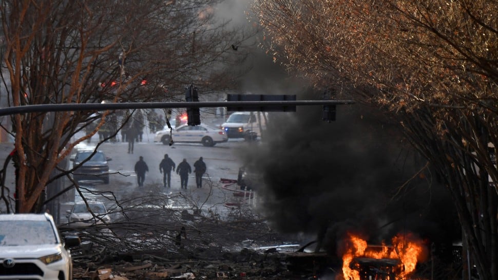 Vehicle explosion rocks Nashville on Christmas, US police call it an &#039;intentional act&#039;