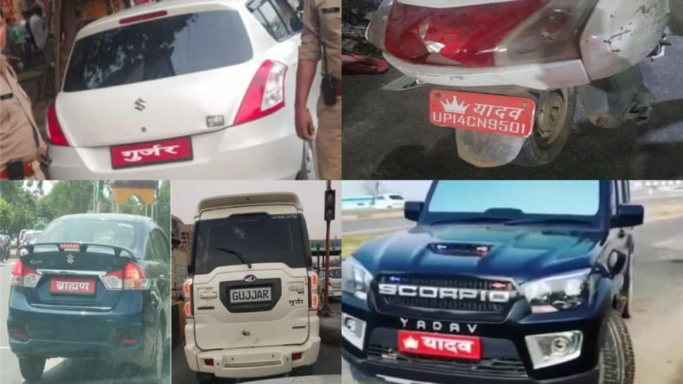 This state will seize your vehicle if you have caste stickers on windscreens, number plates | India News | Zee News