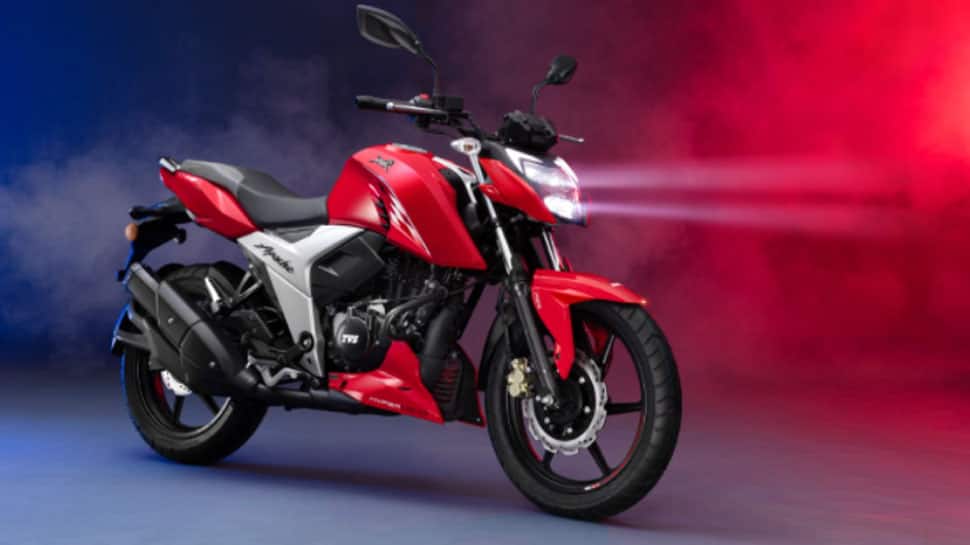 21 Tvs Apache Rtr 160 4v With Bluetooth Enabled Smartxonnect Launched Automobiles News Zee News