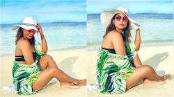 Hina Khan raises the hotness quotient with new beach photos - Check them out