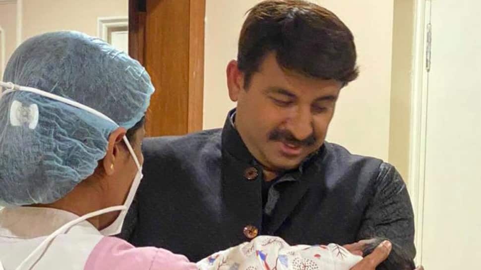 Actor, BJP MP Manoj Tiwari blessed with a baby girl, check first pic here