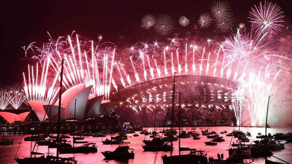 Crowd missing at Sydney Harbour during New Year fireworks