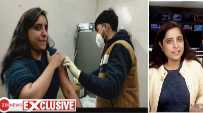 Zee News reporter Pooja Makkar becomes first Indian woman journalist to get Covaxin vaccine 