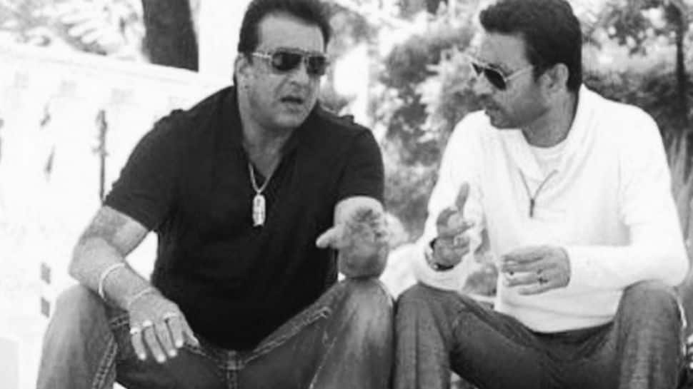 Irrfan Khan with Sanjay Dutt