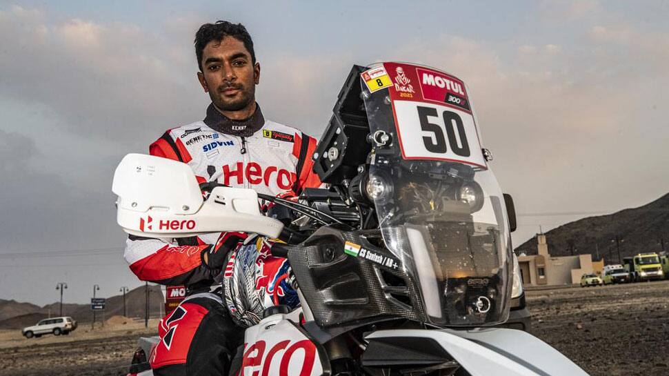 Indian rider CS Santosh suffers crash in Dakar Rally, in medically-induced coma