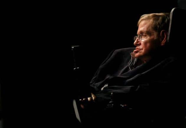 Stephen Hawking addressed a public meeting in Cape Town in 2008