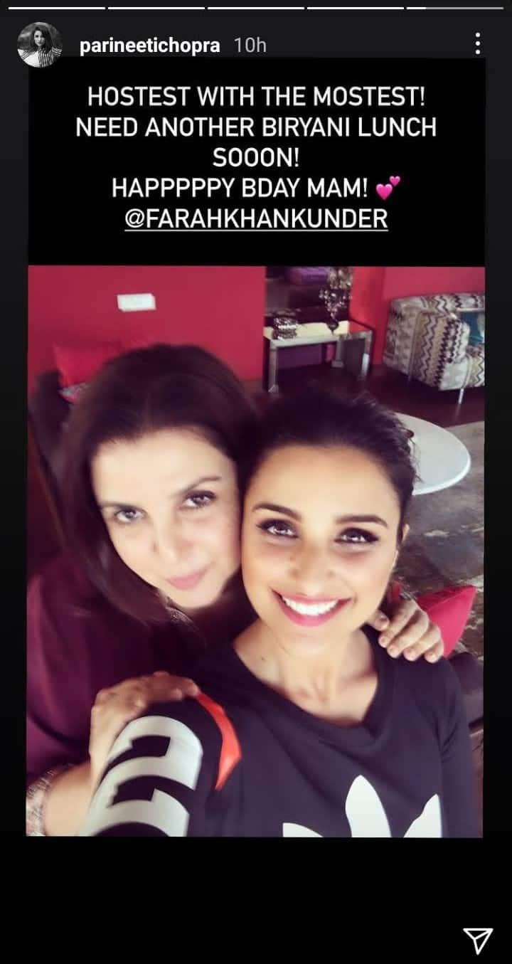 Parineeti Chopra posted an adorable throwback selfie to wish the actress