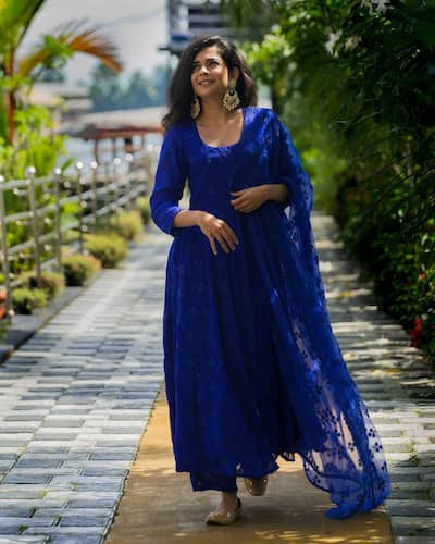 Mithila Palkar looks royal in deep blue 