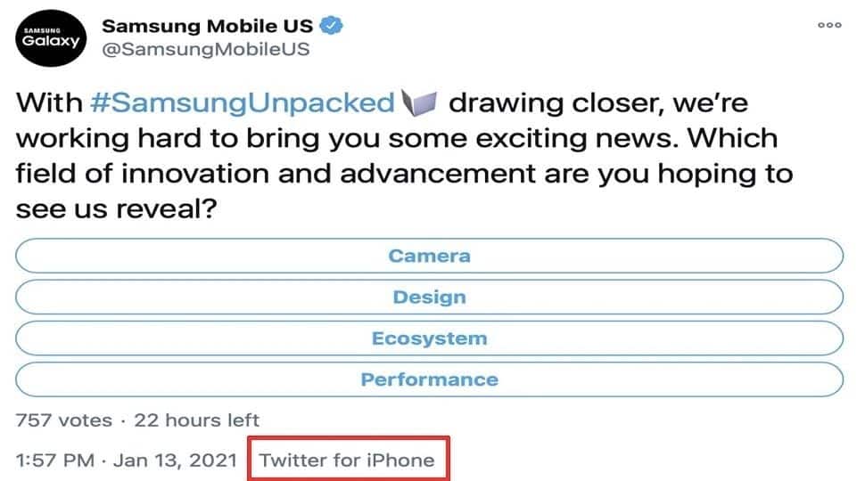 Oops Samsung Uses Iphone To Promote Galaxy Event Netizens Flood Twitter With Memes News Zee News
