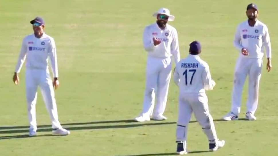 IND vs AUS: Rishabh Pant&#039;s caught-behind appeal leave teammates in splits; watch video