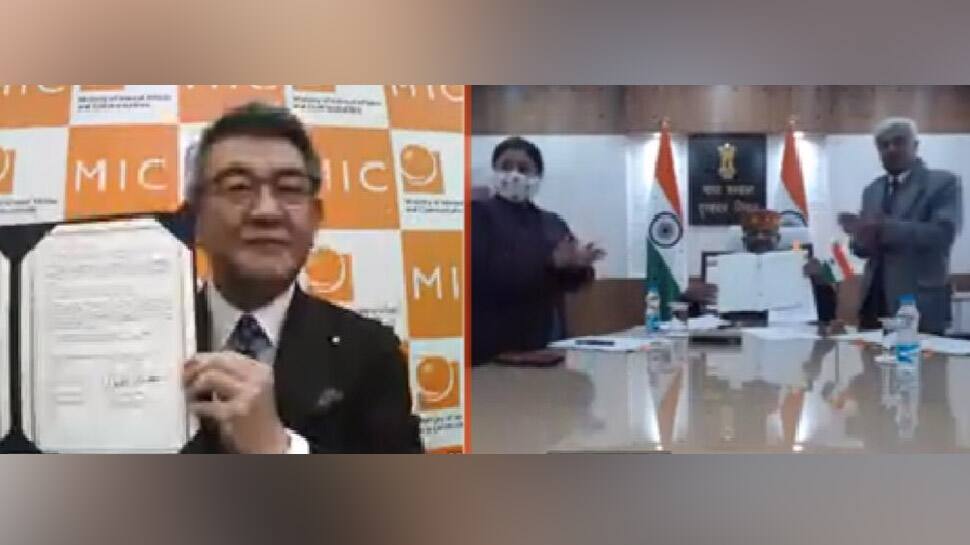 India and Japan sign new agreement on IT, seek to increase cooperation in 5G, AI
