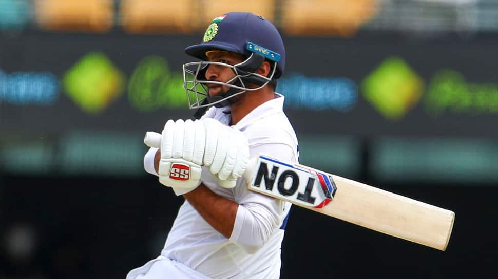 Shardul Thakur smashes one to the fence during his 67-run knock. (Source: Twitter)