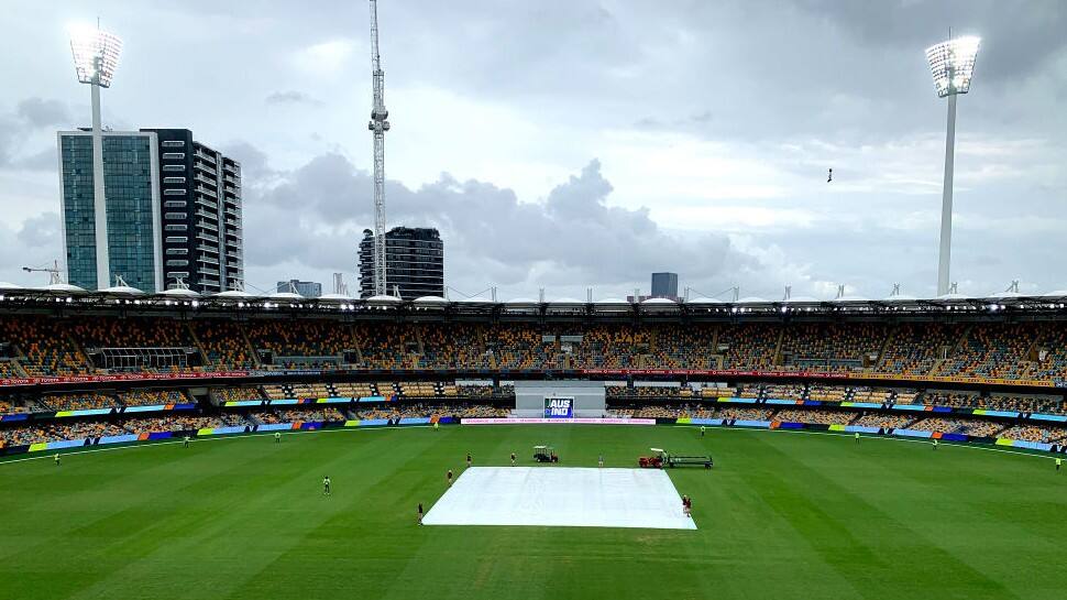 Rain brought an early end to the day's play with only 1.5 overs possible in India's chase in the final session. (Photo: BCCI)