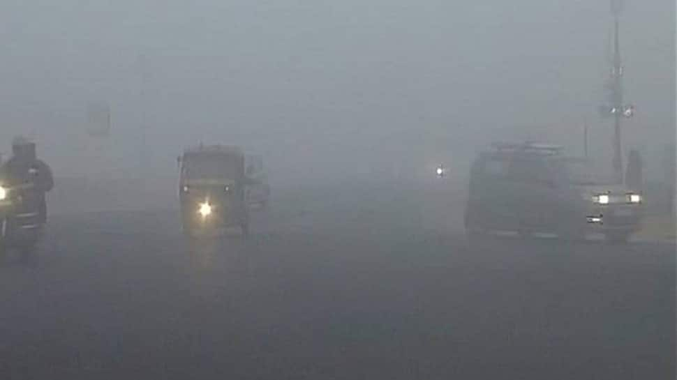 Dense fog, cold weather conditions prevail in Delhi-NCR, 16 trains running late due to poor visibility 