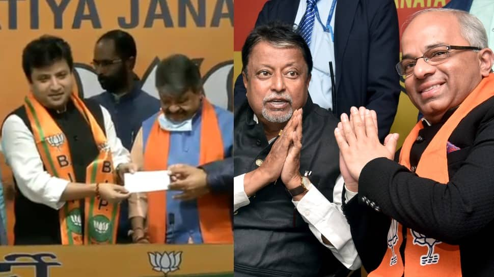 West Bengal assembly election: TMC&#039;s senior leader Arindam Bhattacharya, Aditya Birla Group VP join BJP