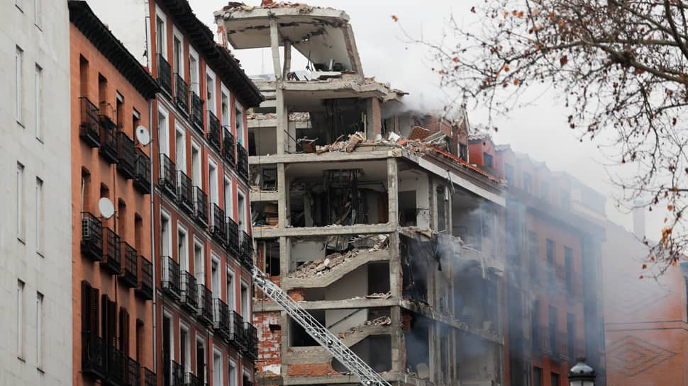 Building collapses in central Madrid explosion, several injured: Report