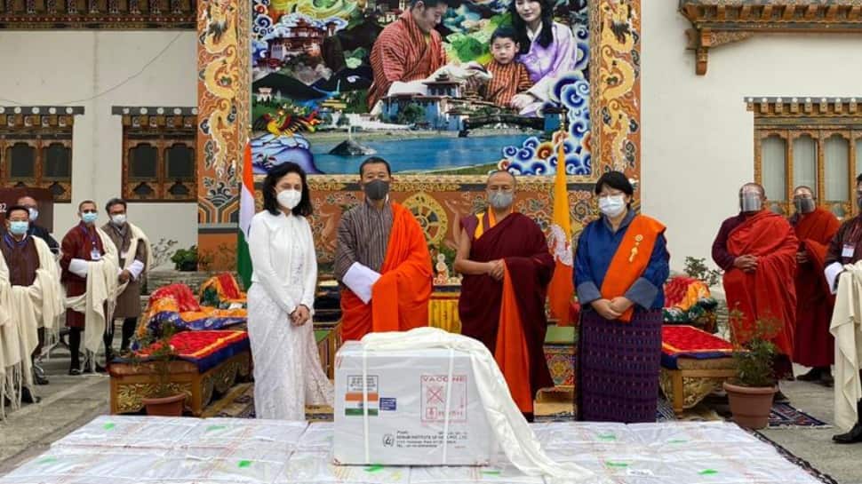Gift from a &#039;trusted friend&#039;, says Bhutan&#039;s PM Dr Lotay Tshering after receiving Indian COVID-19 vaccines