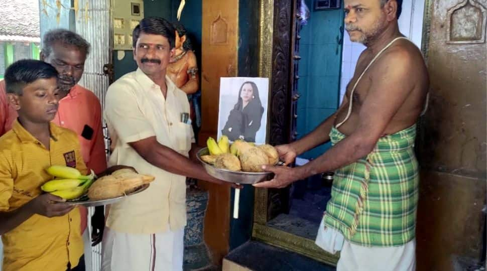 People of ancestral Village of Kamala Devi Harris offers special prayer at Sri dharma sastha temple