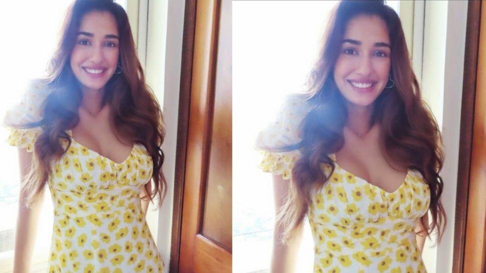 Disha Patani slays in yellow dress