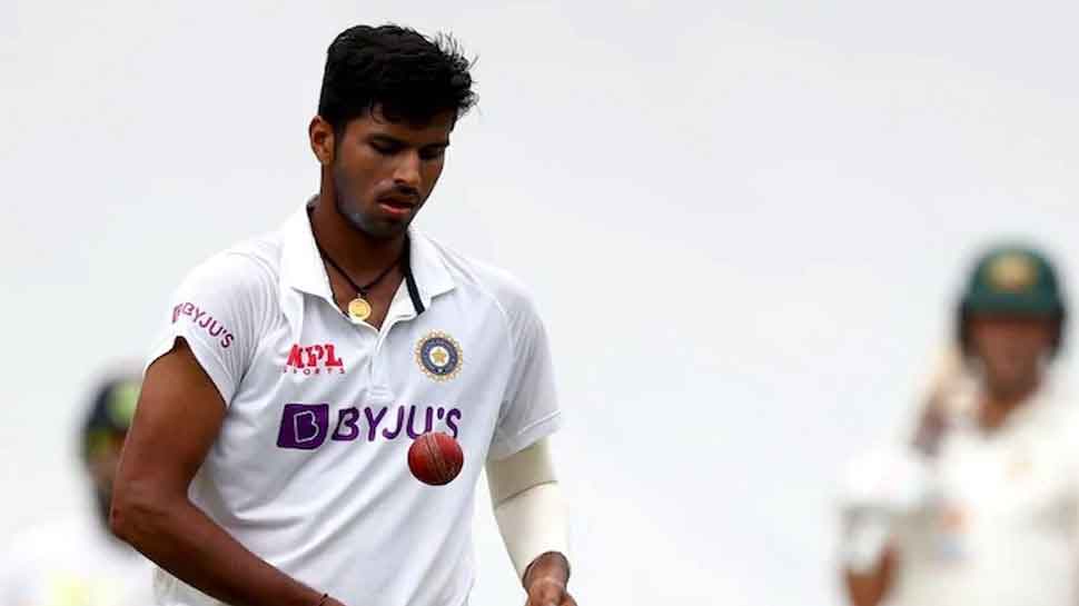 India off-spinner Washington Sundar. (Source: Twitter)