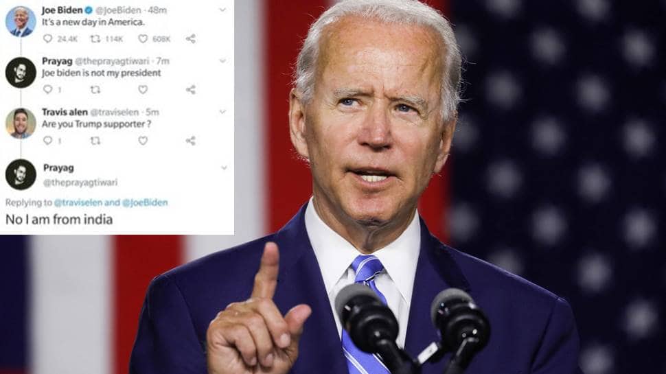 &#039;Joe Biden is not my President&#039; trends in India after this tweet - how it all started 