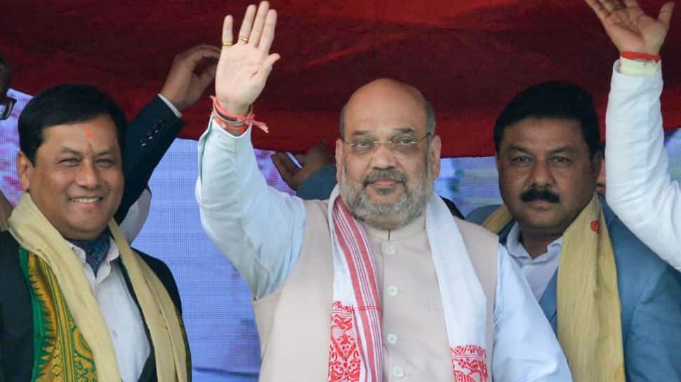 Will make state free from bullets, agitations and floods in five years: Amit Shah in Assam