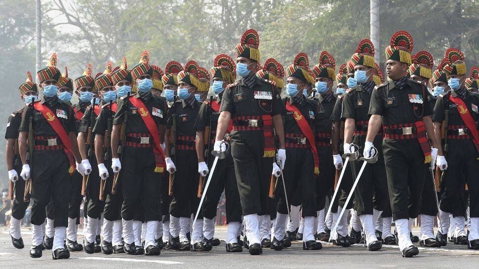 Republic Day Parade rehearsals in Kolkata