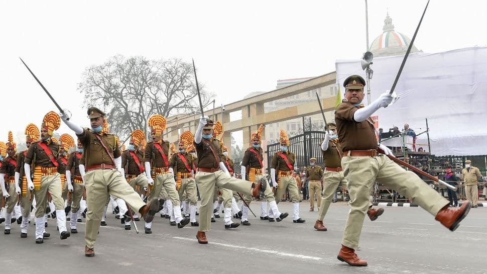 Republic Day Parade rehearsals in Lucknow