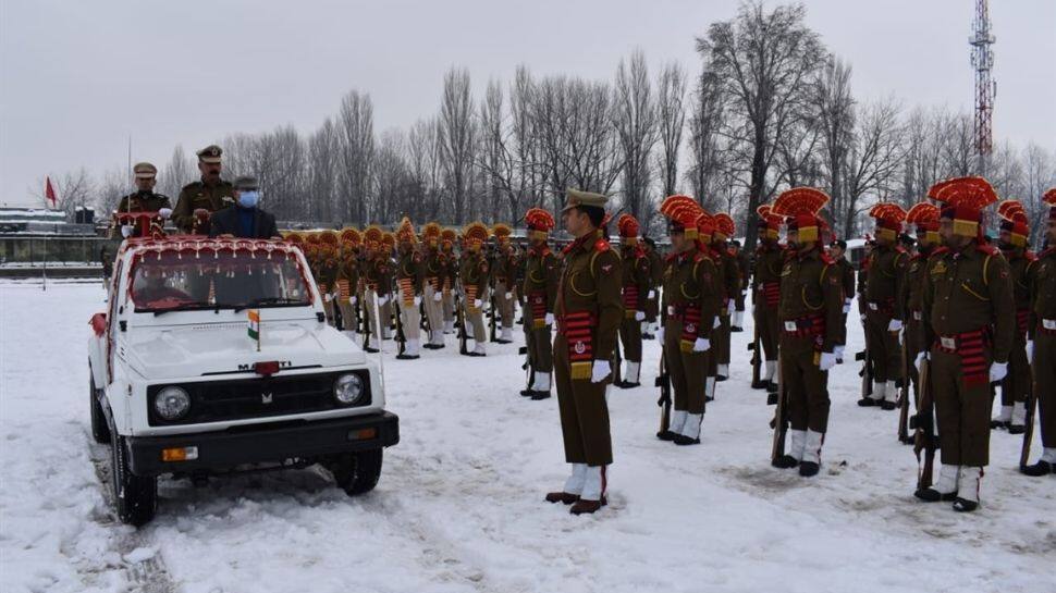 Republic Day Parade rehearsals in Baramulla