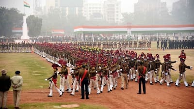 Republic Day Parade rehearsals in Patna