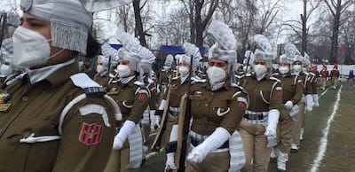 Republic Day celebarted in Jammu and Kashmir