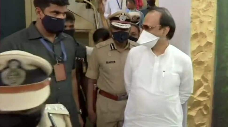 Maharashtra's Deputy Chief Minister Ajit Pawar along with many other officials was physically present at the Central Jail in Yerwada.