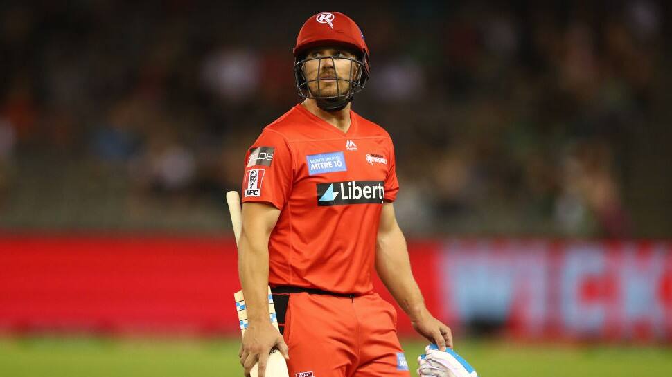 Australian ODI and T20 skipper Aaron Finch was released by Royal Challengers Bangalore. (Source: Twitter)