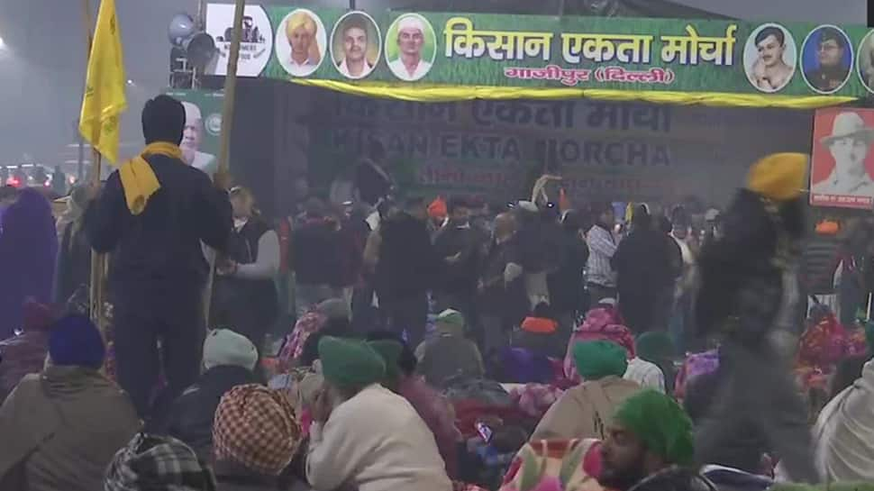 Sit-in protest against Centre&#039;s farm laws continues at Ghazipur border; &#039;will not vacate site&#039; says BKU&#039;s Rakesh Tikait