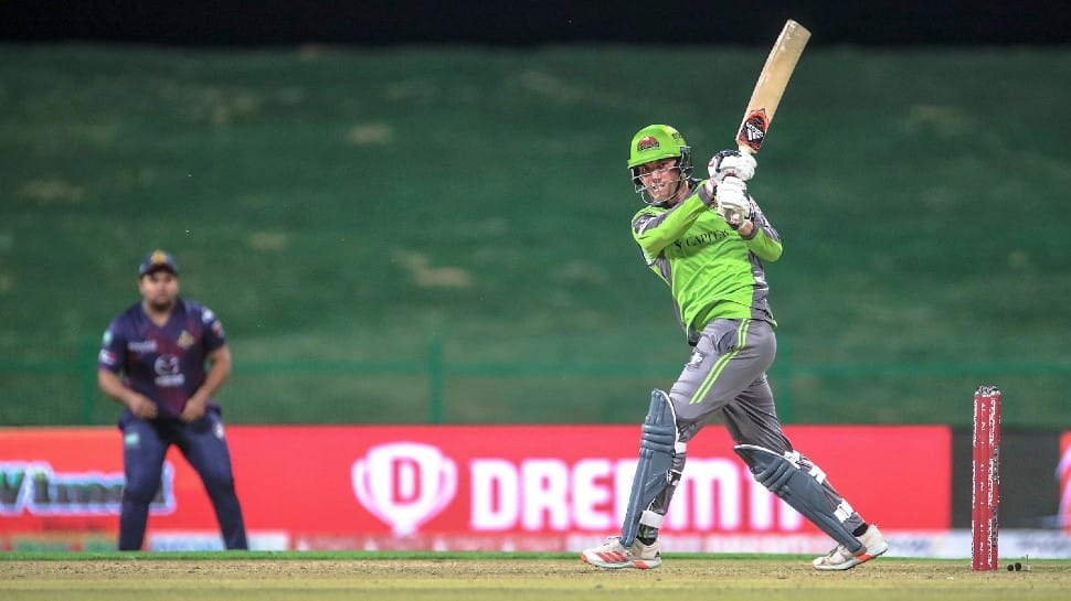 England's Tom Banton smashed 36 off 20 balls for the Qalandars against Deccan Gladiators.