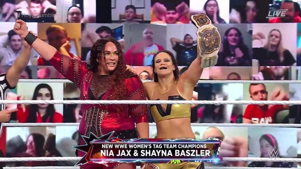 Shayna Baszler and Nia Jax Royal Rumble