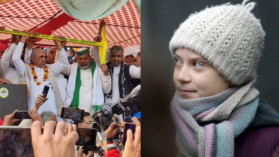 &#039;I still stand with farmers&#039;, tweets Greta Thunberg after Zee News exposes Swedish climate activist
