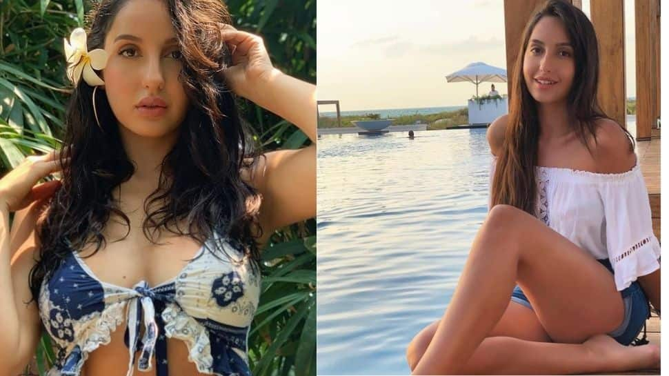 Nora Fatehi's beach look