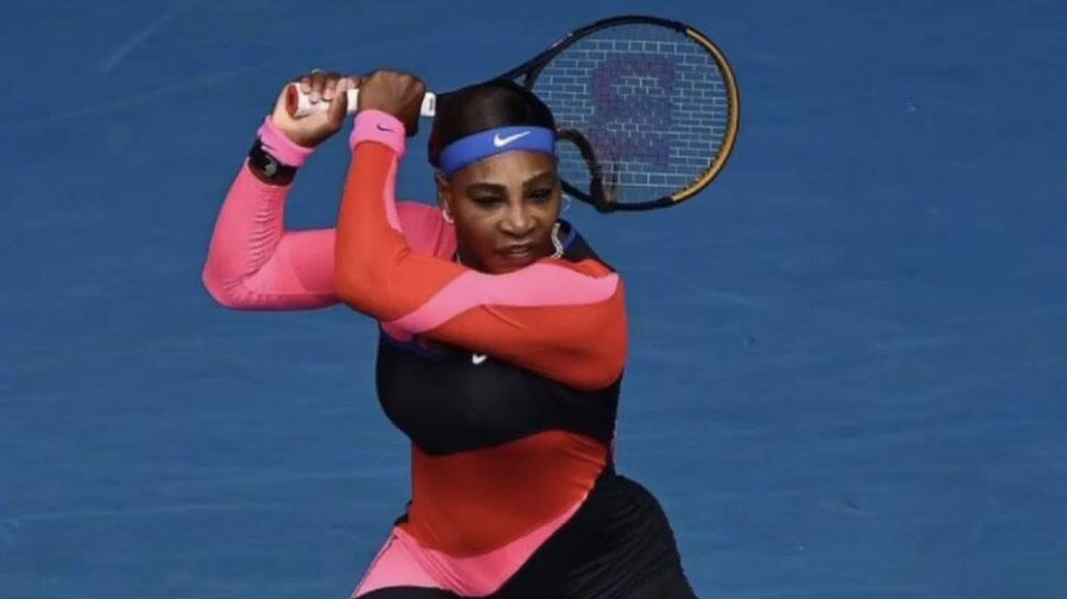 Serena channels Olympic champion FloJo with single-legged catsuit 