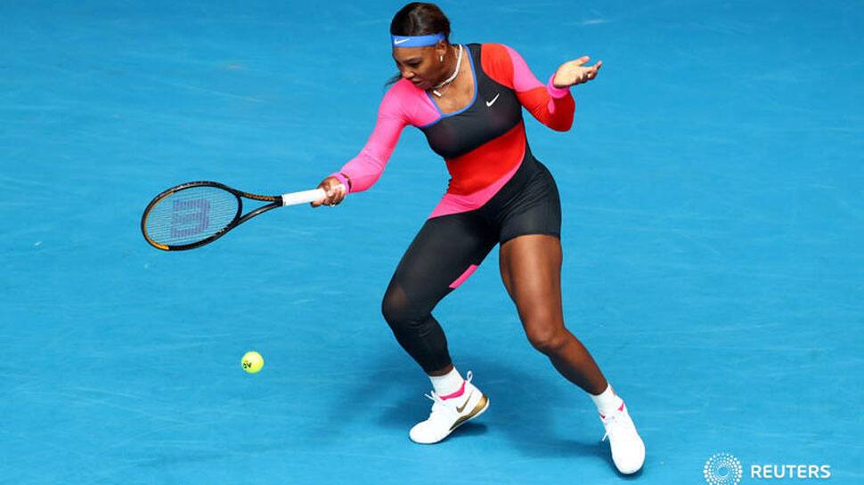 Serena channels Olympic champion FloJo with single-legged catsuit 