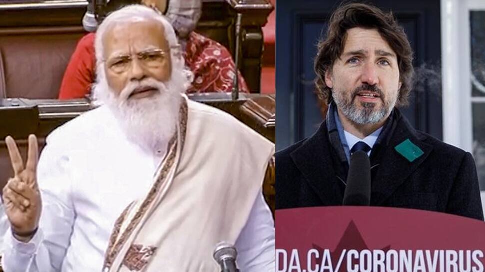 PM Narendra Modi assures Canada&#039;s Justin Trudeau of COVID-19 vaccine supplies