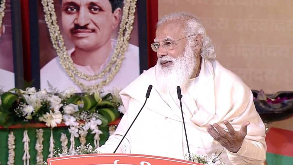 PM Narendra Modi attributes &#039;vocal for local&#039; call to Deen Dayal Upadhyaya on the former Jan Sangh leader&#039;s death anniversary 