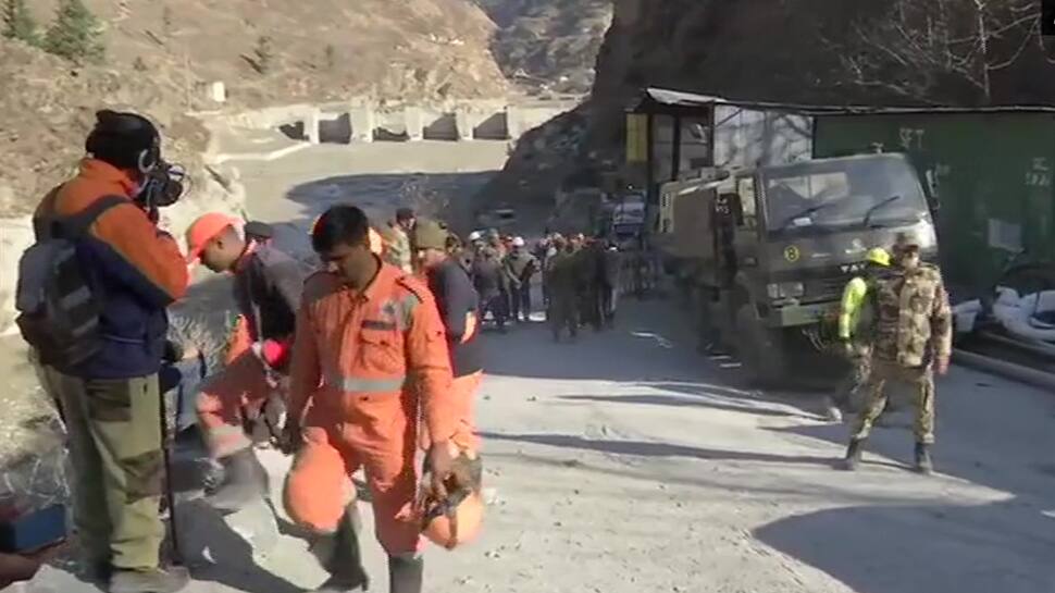 Uttarakhand tragedy: Rescue operation temporarily halted in Chamoli district due to this reason; WATCH