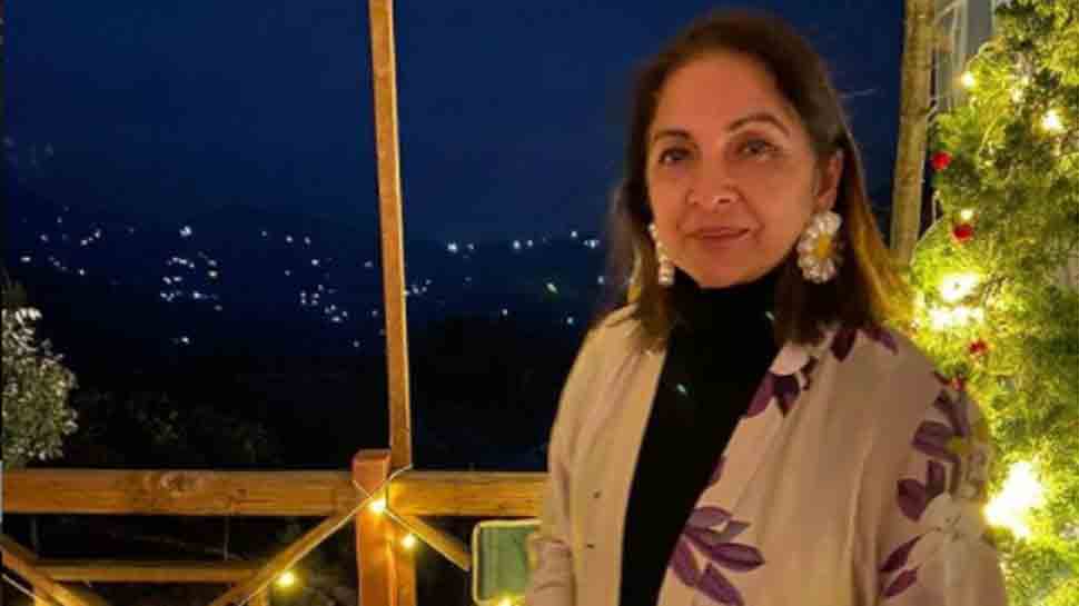 Neena Gupta steps out for shopping in blue shorts, Smriti Irani comments this