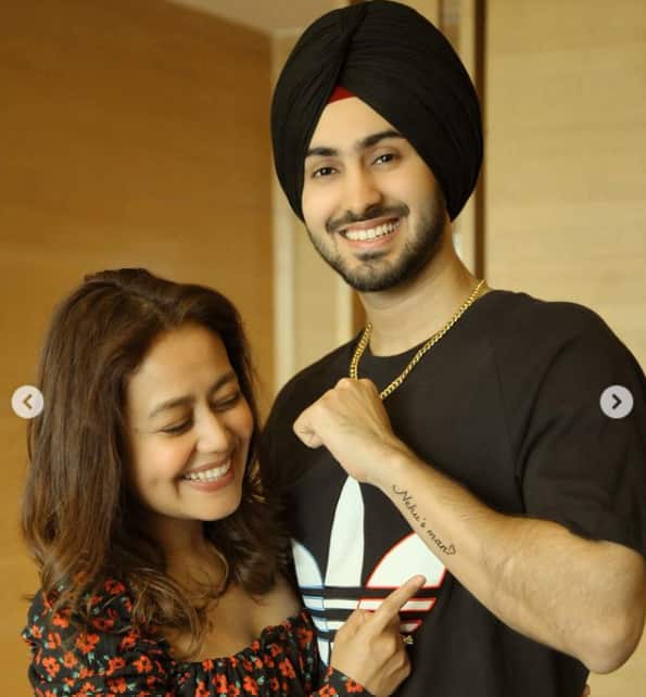 Neha Kakkar and Rohan Preet Singh