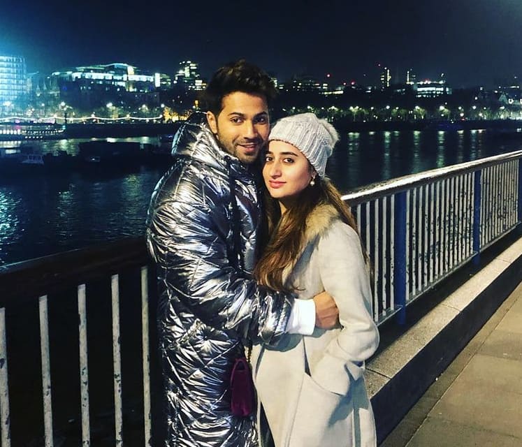 Varun Dhawan and Natasha Dalal